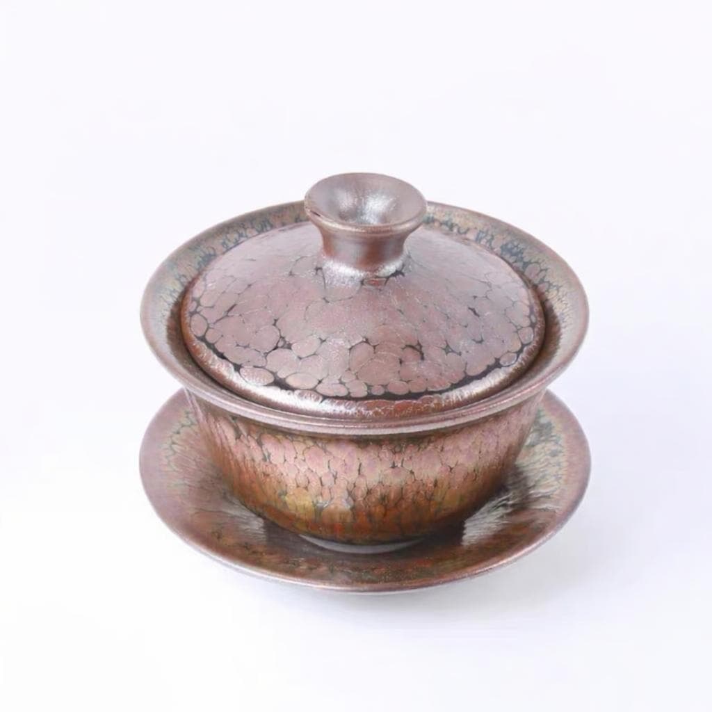 Gaiwan Collection Purple Gold Glaze Gaiwan